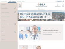 Tablet Screenshot of mlp-kaiserslautern.de